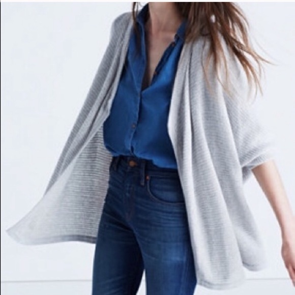 Madewell Sweaters - Cozy gray cocoon cardigan by Madewell